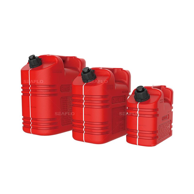 SEAFLO 2022 NEW 5 Gallon Portable Fuel Can Gasoline Gas Container Fuel tank for Car Motorcycles ATV