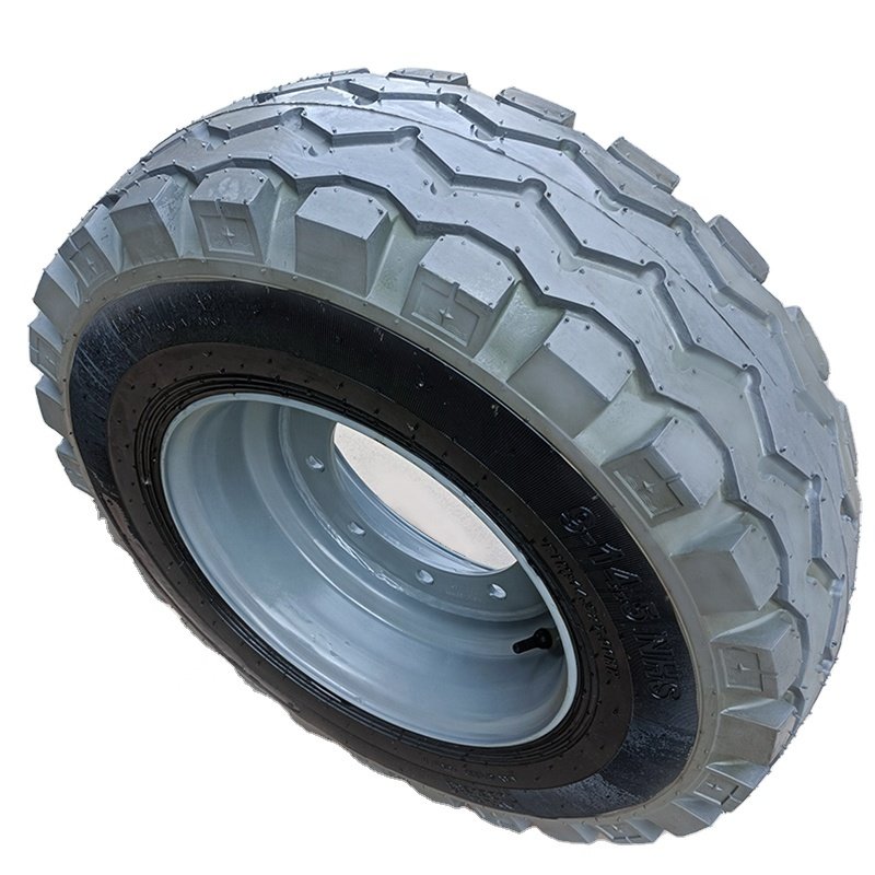 Reliable 26.5-25 Solid Tires for Wheel Loaders, Built for Heavy-Duty Use