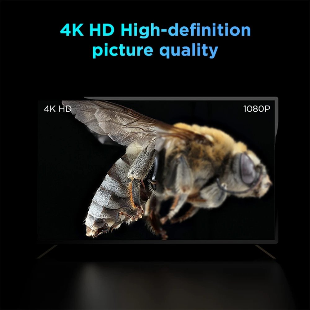 KP1 Global Version 4K HDR Streaming Media Player 2/32GB 4k 1080P Quad Core Google Assistant BT Remote ATV Android TV Box