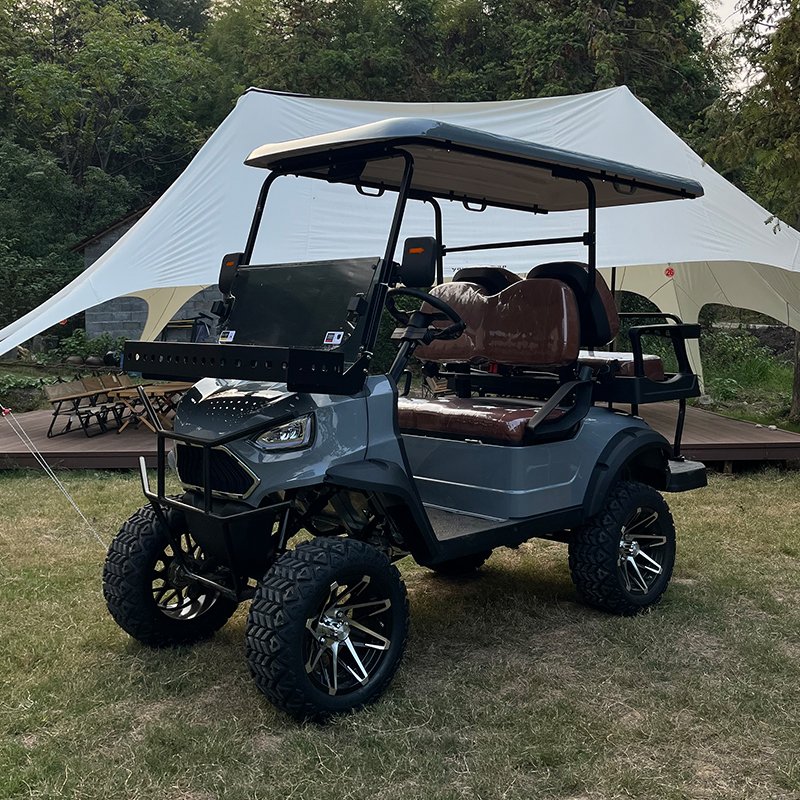 Wholesale 2024 E Golf Cart 48v Durable Atv Utv Golf Carts Outdoor Soundbar Custom