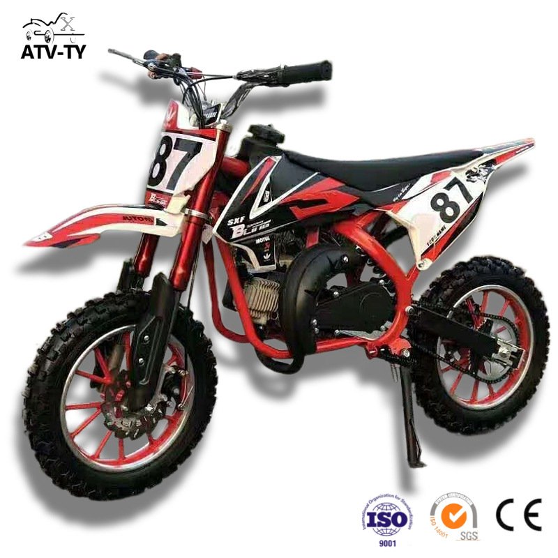 Hot Selling 49cc CE Certified Motocross Pocket Bike for Kids Outdoor 50cc Dirt Bike Four Styles Are Available