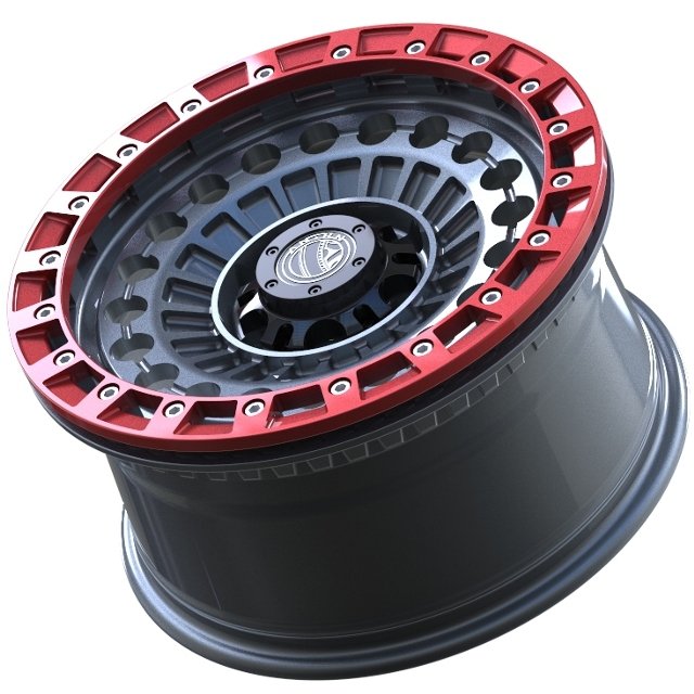 4x4 off Road Rims Atv 6x139.7 5x127 15 16 17x8 Inch Off Road Offroad Car Beadlock Wheels Rim for Y60 Y61 Jeep Ford