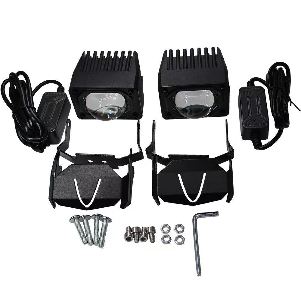 New Model U9 60w 6000lm Waterproof Projector Lens Light High Low Beam for Tuck ATVs SUV Motorcycle U9 Led Lamp Fog Light