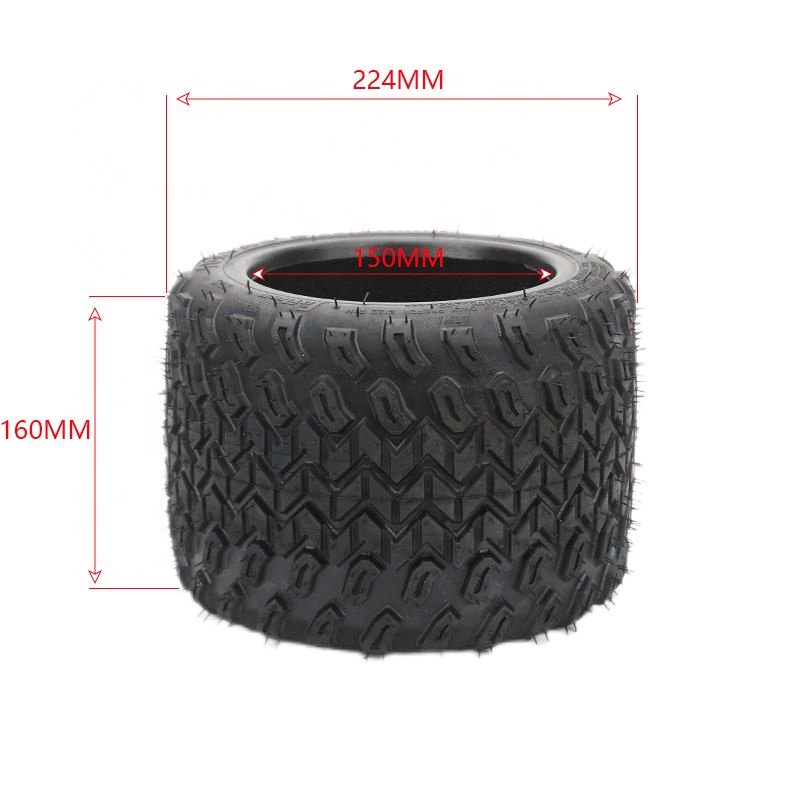 Off-road Vehicle Motorcycle Lawn Mower Golf Cart ATV/UTV Tire 10*6.00-6 Pneumatic Rubber Tubeless Wheel