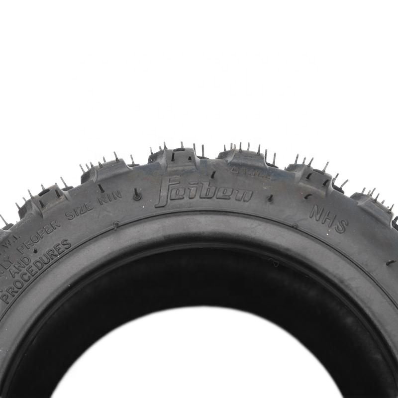 Off-road Vehicle Motorcycle Lawn Mower Golf Cart ATV/UTV Tire 10*6.00-6 Pneumatic Rubber Tubeless Wheel