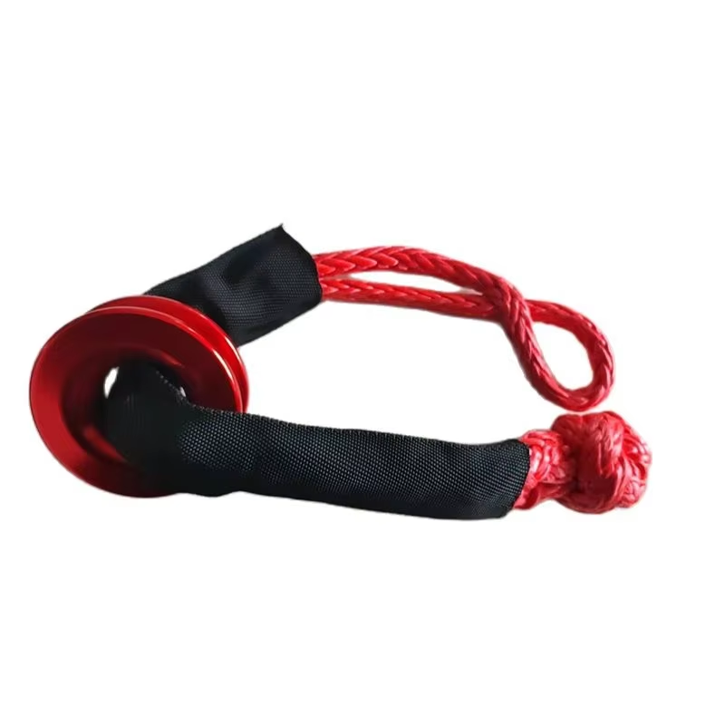 41000lb Car Strap Shackles Recovery Emergency Tools Truck Towing Rope Road Winch Pulley Cable Hook ATV Accessories Snatch Block