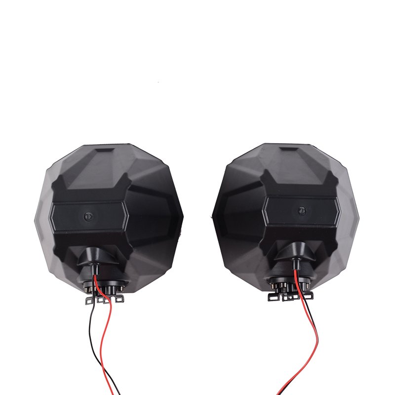 YongJin Black 6.5" 6.5 Inch Speaker Cage Swivel Pods W/ 2" Clamps for Polaris RZR PRO/ATV/UTV