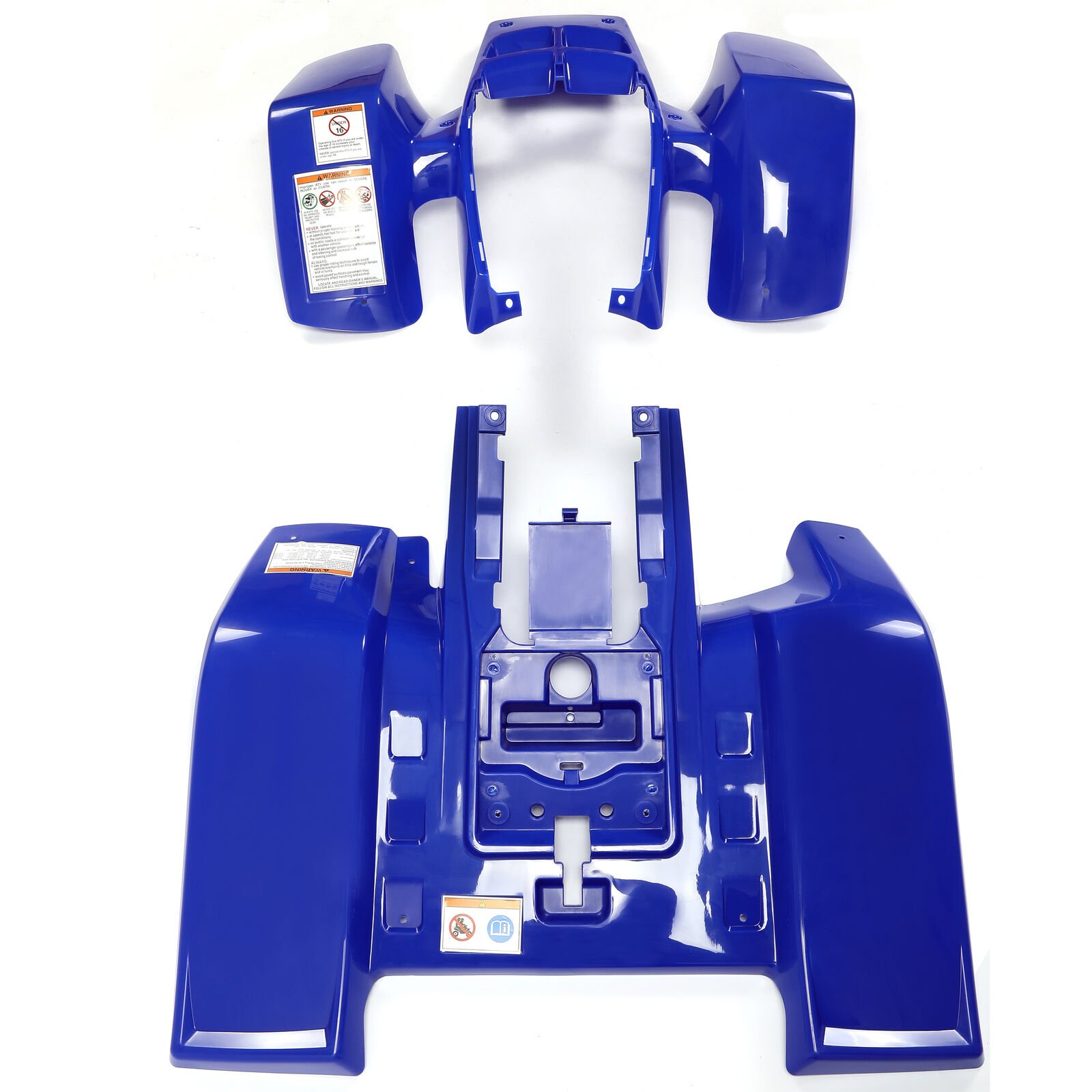 For Yamaha YFZ 350 YFZ350 Banshee YFZ350 1987-2006 ATV Parts Fairing Radiator Cover Front Rear Fender Body Plastic Kit