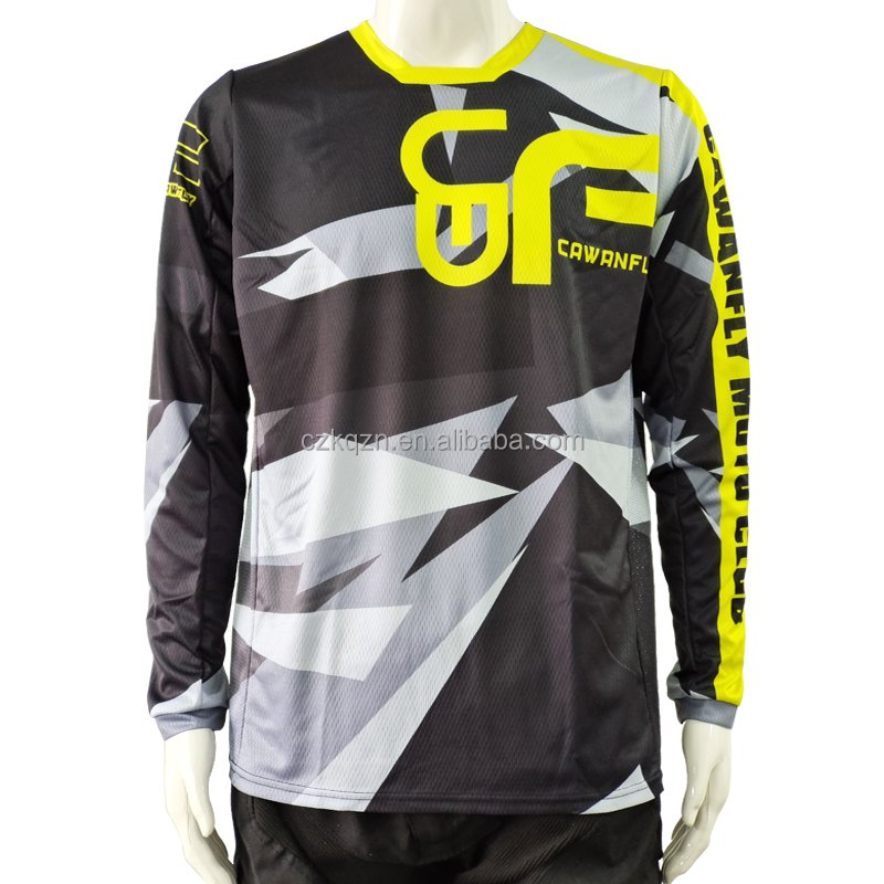 High Quality Customized NEW Jersey Motocross Cycling Off Road Dirt Bike Riding ATV MTB DH Racing Long Sleeve Shirt Motorcycle