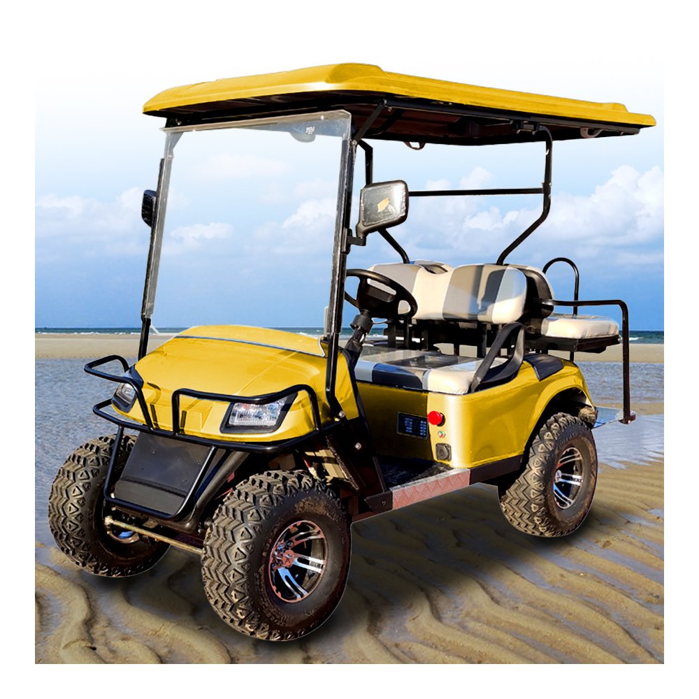 Newly Designed Lithium 6 Seat Electric Golf Cart Atv 1000cc 4x4 Hunting Electric Golf Golf 5 gti
