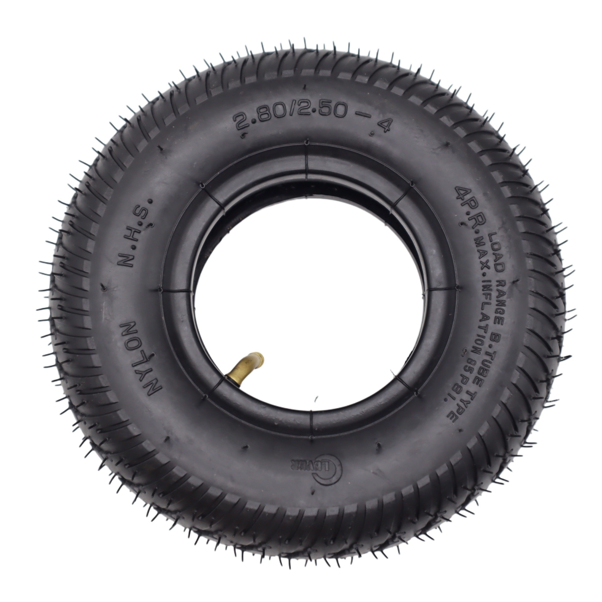 Tire 2.80/2.50-4 Tyre and Inner Tube Fits Gas / Electric Scooter ATV Elderly Mobility Scooter