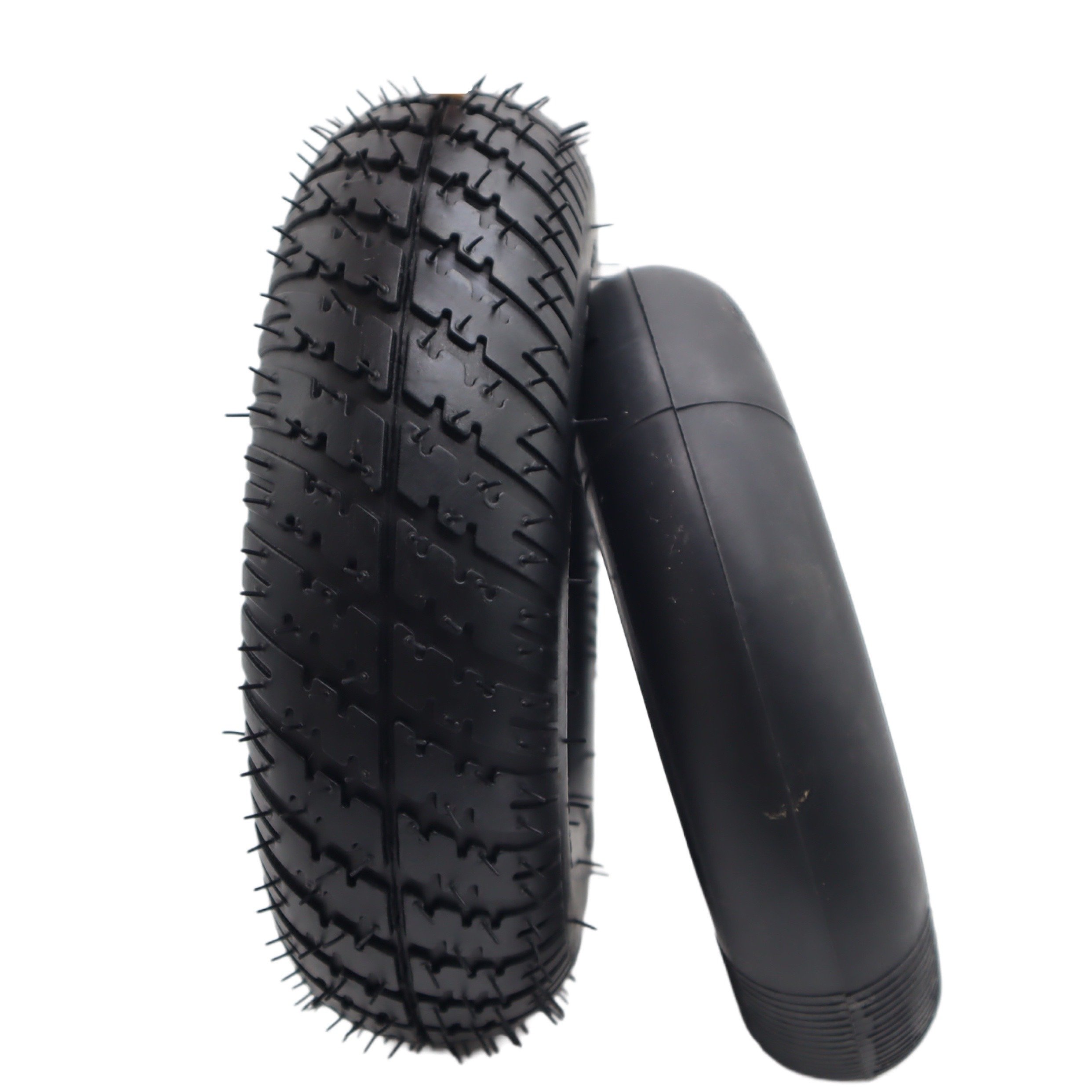 Tire 2.80/2.50-4 Tyre and Inner Tube Fits Gas / Electric Scooter ATV Elderly Mobility Scooter