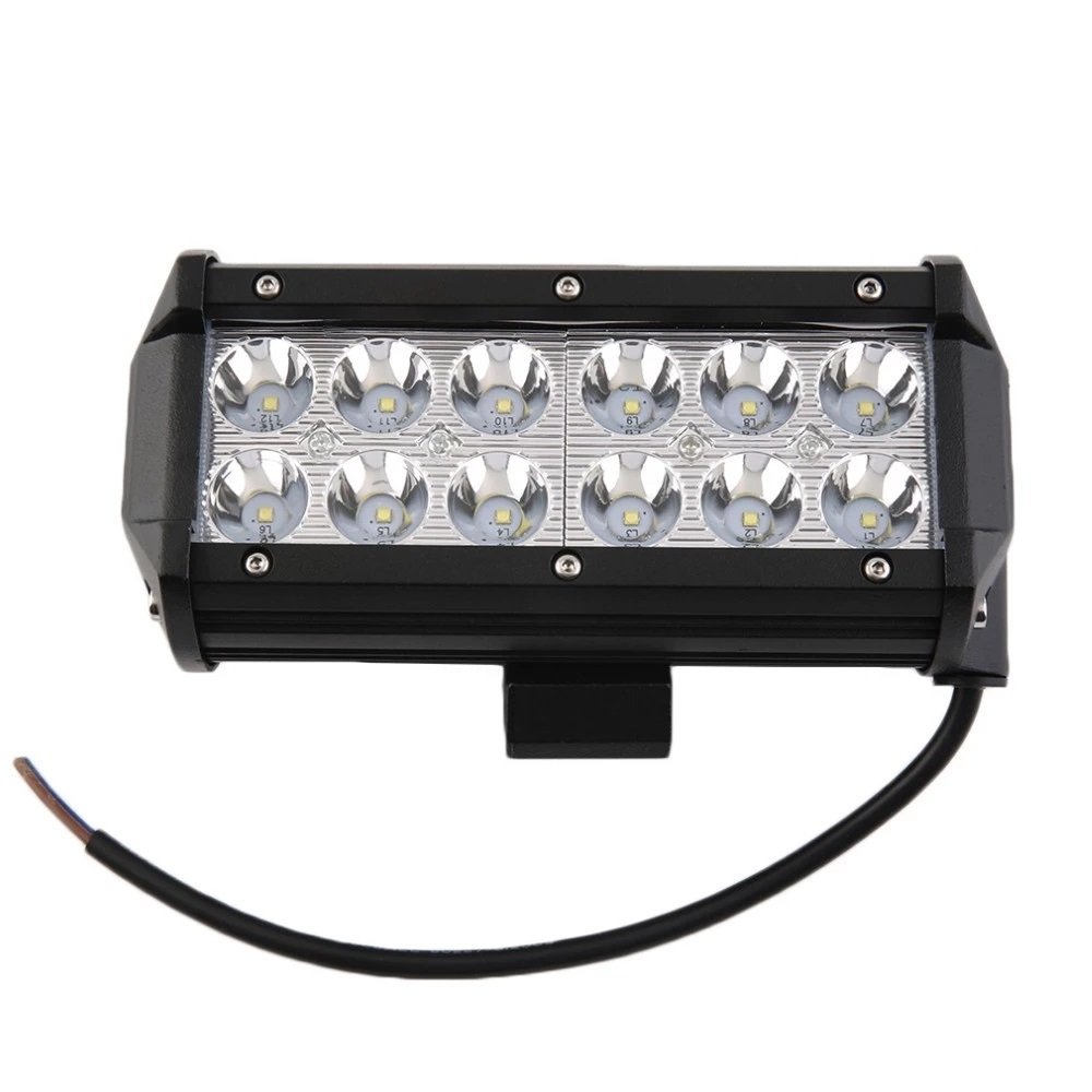 7 Inch 36W LED Work Light Bar for Indicators Motorcycle Driving Offroad Boat Car Tractor Truck 4x4 SUV ATV Flood 12V-24V