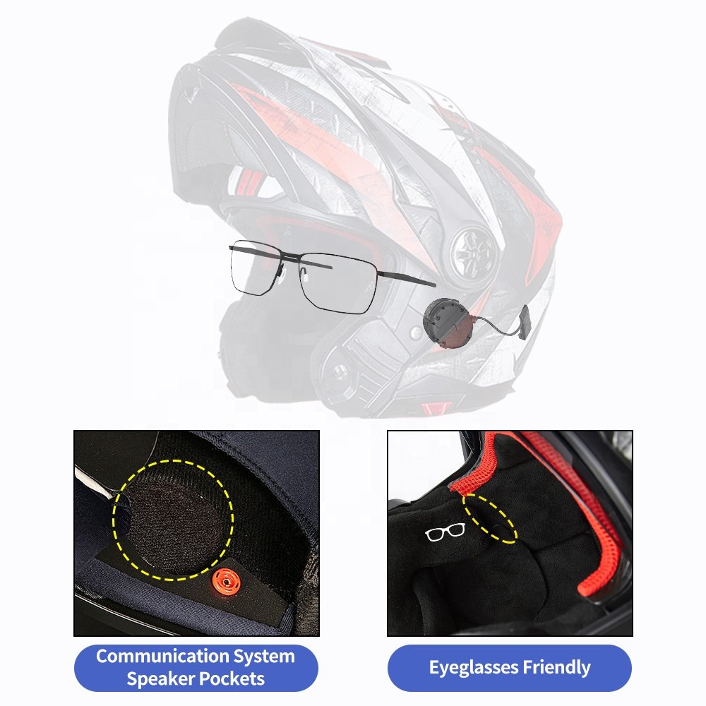 High Quality ILM Motorcycle Full Face Modular ATV Helmet Three in One Snowmobile Casco With Pinlock DOT Model-909F