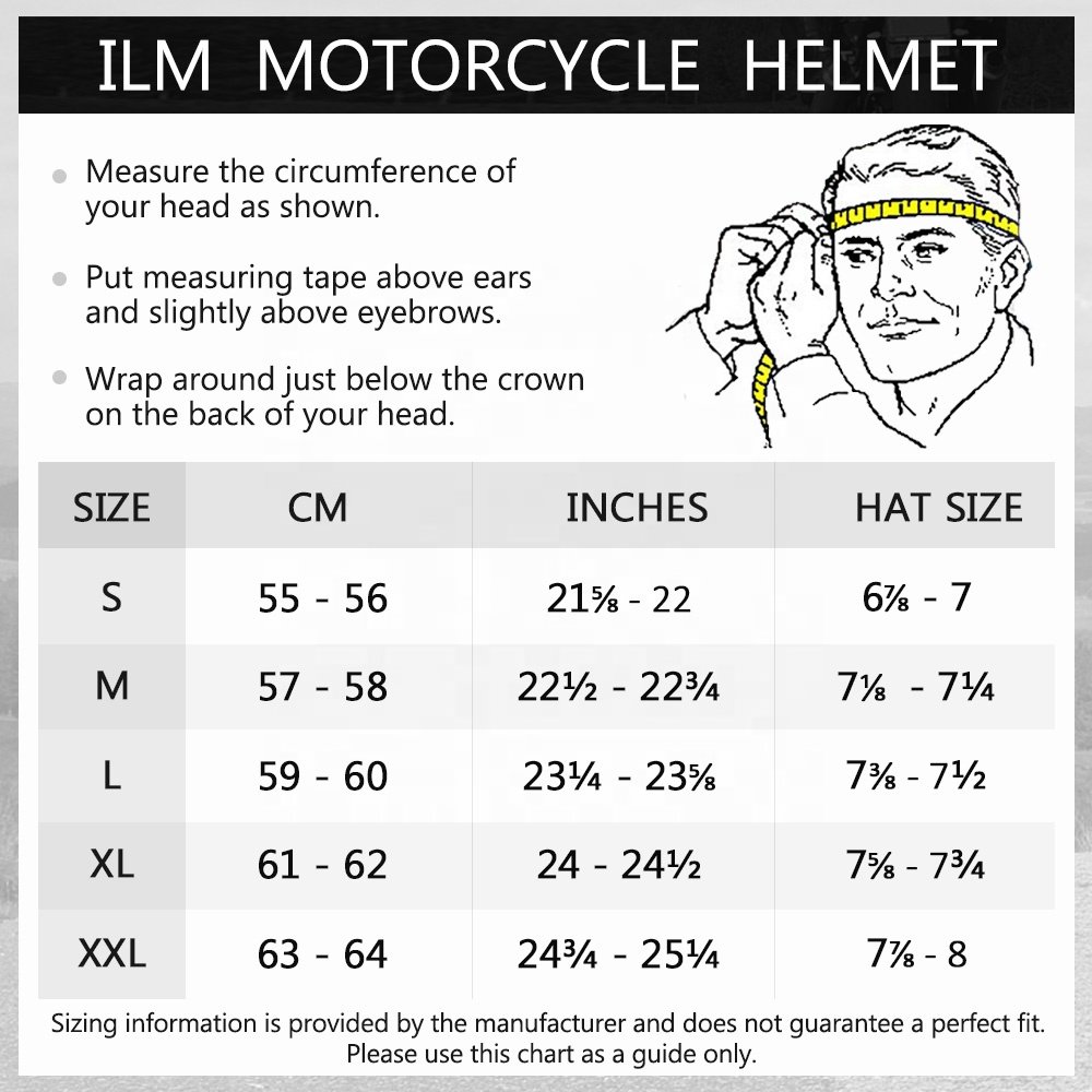 High Quality ILM Motorcycle Full Face Modular ATV Helmet Three in One Snowmobile Casco With Pinlock DOT Model-909F