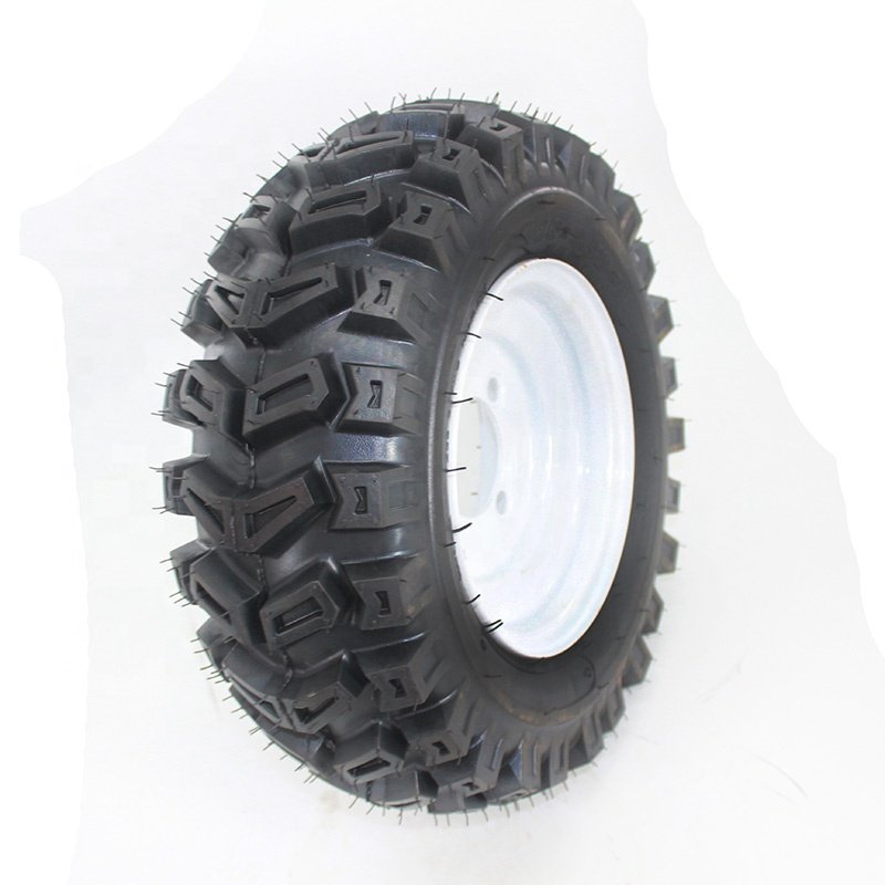 ATV Tubeless Wheels 16x6.50-8 Vacuum Tyre With 8 Inch Iron Hub for Snowplow Lawn Mower Farm Vehicle Tool Car Tire Parts