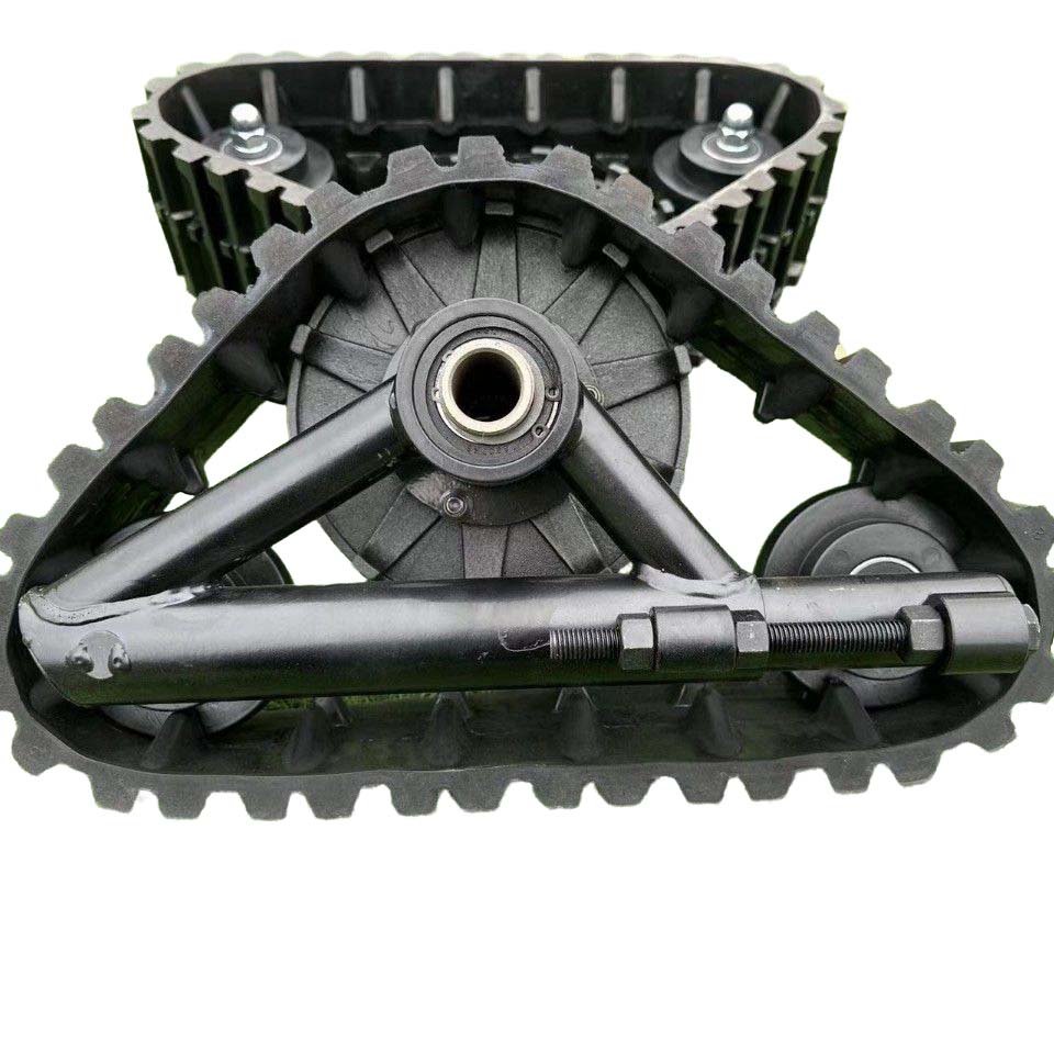 Track Snowmobile ATV Modified Engineering Car Track Self-made Modified Car Wheel Track