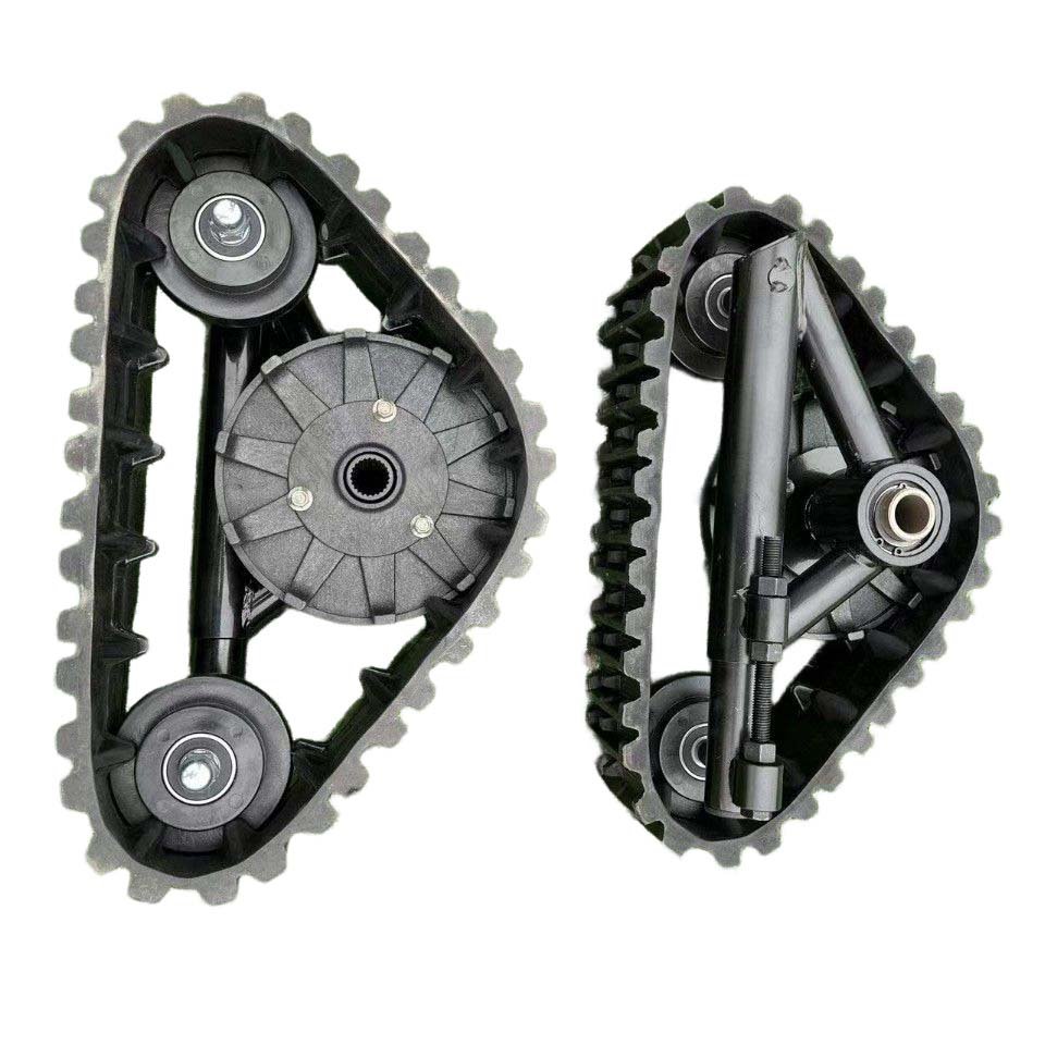 Track Snowmobile ATV Modified Engineering Car Track Self-made Modified Car Wheel Track