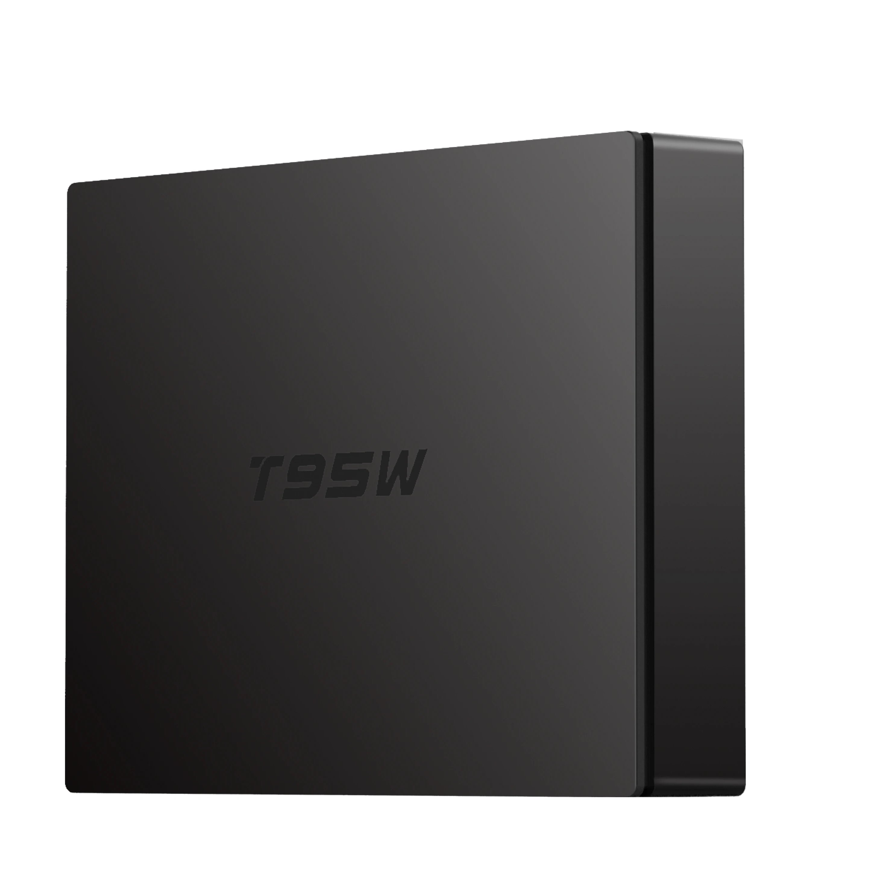 Android Smart Tv Box 4GB 32GB Media Player T95W ATV S905W2 with BT Voice Remote Quad Core 5G Dual Wifi 4k Set-Top Box
