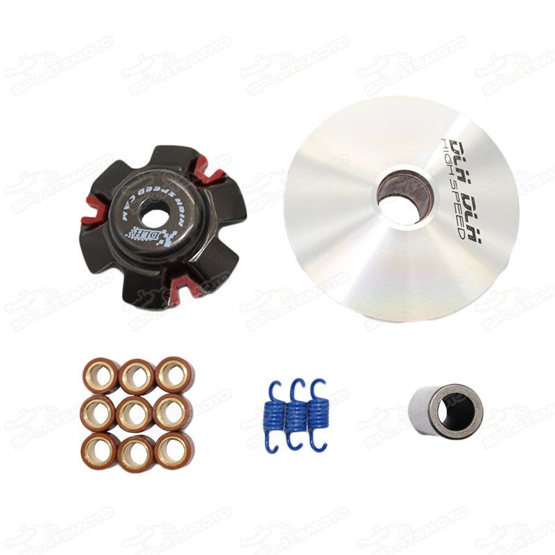 Racing Variator Pulley Kit for Scooter Moped ATV QUAD GY6 125 GY6 150 Cc 152QMI 157QMJ 1P52QMI