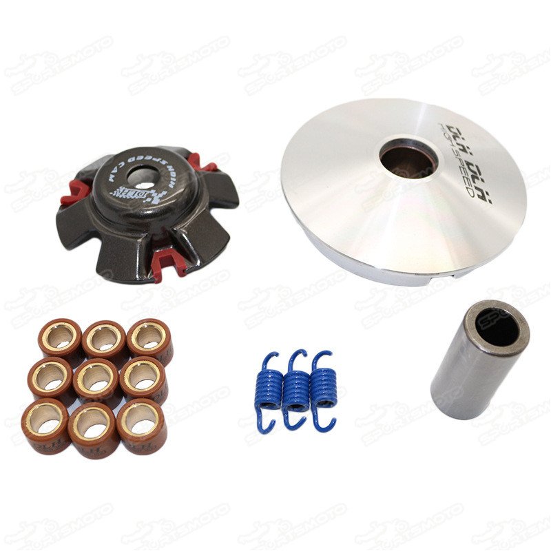 Racing Variator Pulley Kit for Scooter Moped ATV QUAD GY6 125 GY6 150 Cc 152QMI 157QMJ 1P52QMI