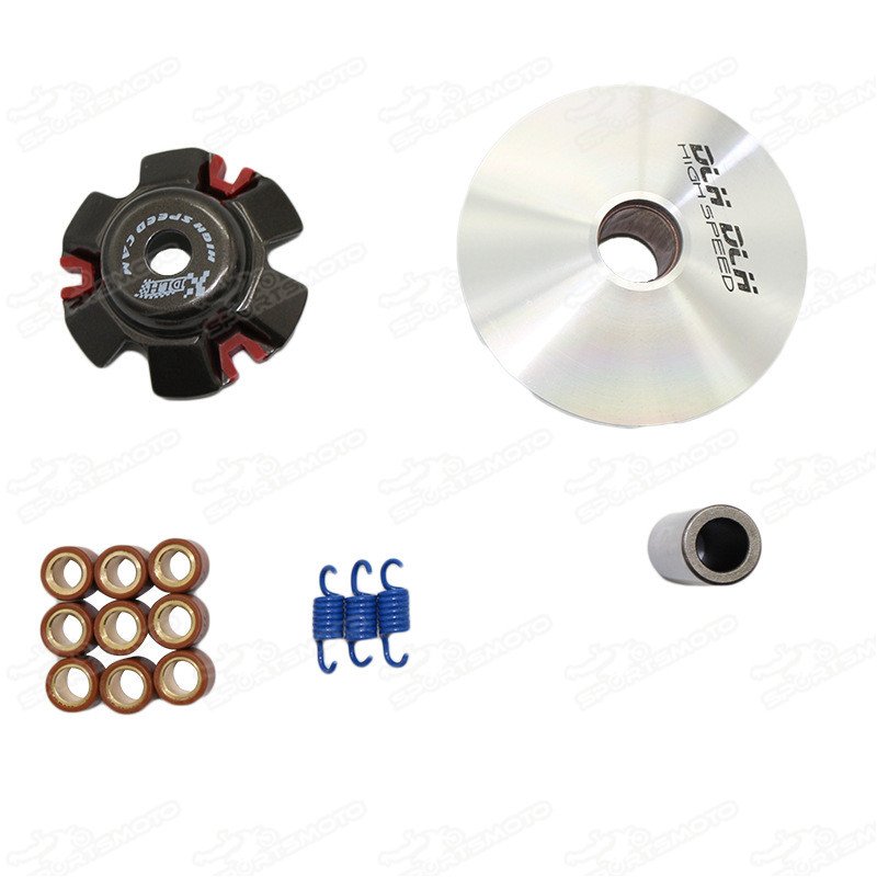 Racing Variator Pulley Kit for Scooter Moped ATV QUAD GY6 125 GY6 150 Cc 152QMI 157QMJ 1P52QMI