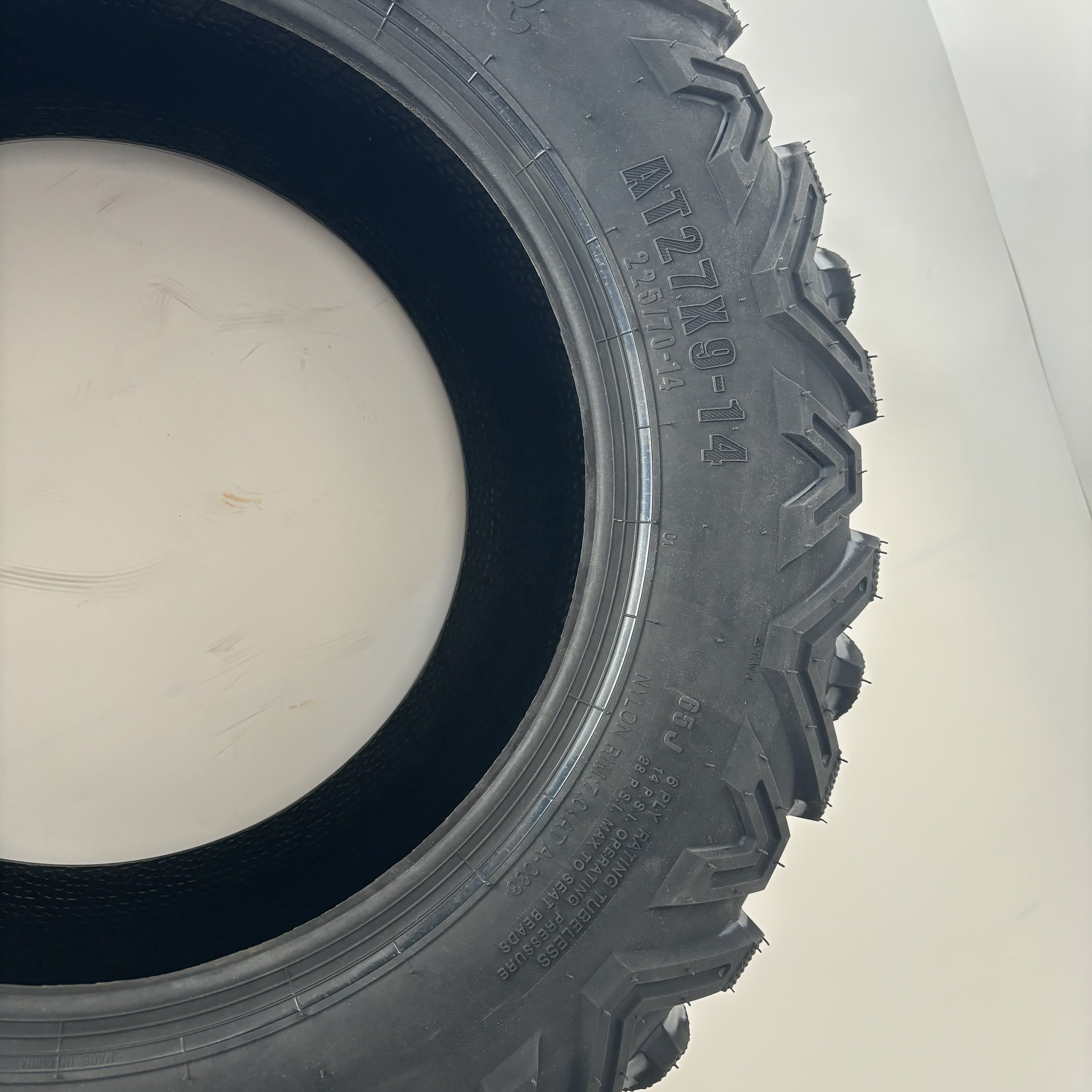 High Quality 27X9-14 27*9-14 6PR TL Tubeless Off-road Hot Selling ATV Sport Tyres Utility UTV TIRES Could Match Rim