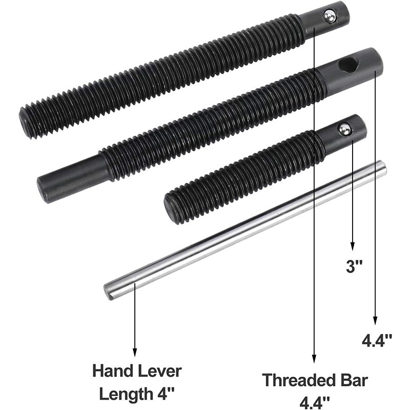 10-Pieces Valve Spring Removal Tool with Solid C Clamp for Motorcycle ATV Car Small Engine Vehicle Equipment