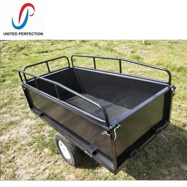 Promotional Multi-Purpose ATV Towed Trailer/Cart for Lawn Tractor With Low MOQ for Various Purposes