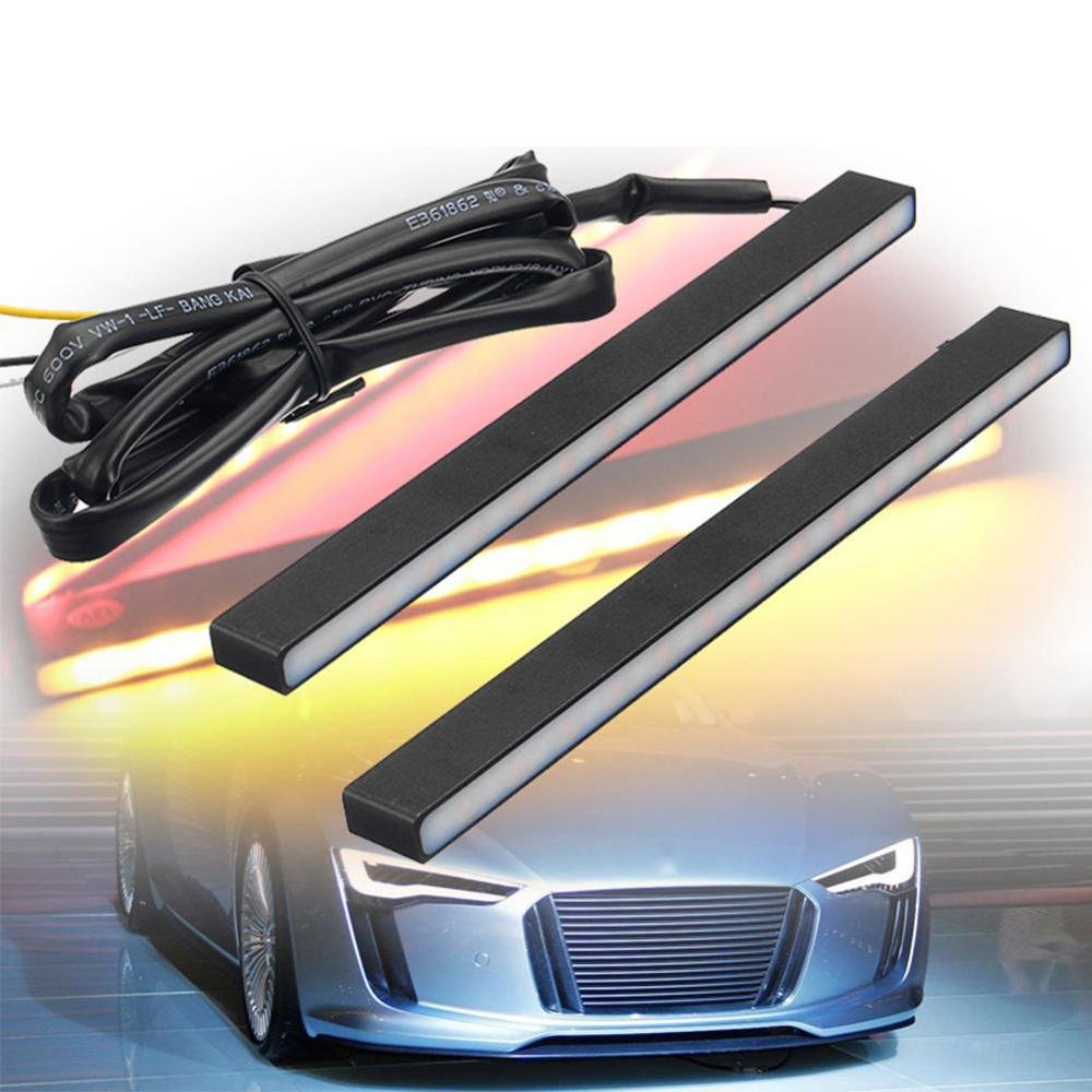 Mini Car Automotive Sequential Turn Signal Waterproof 12V LED Turning signal Light DRL Daytime Running ATV off Road LED Lights