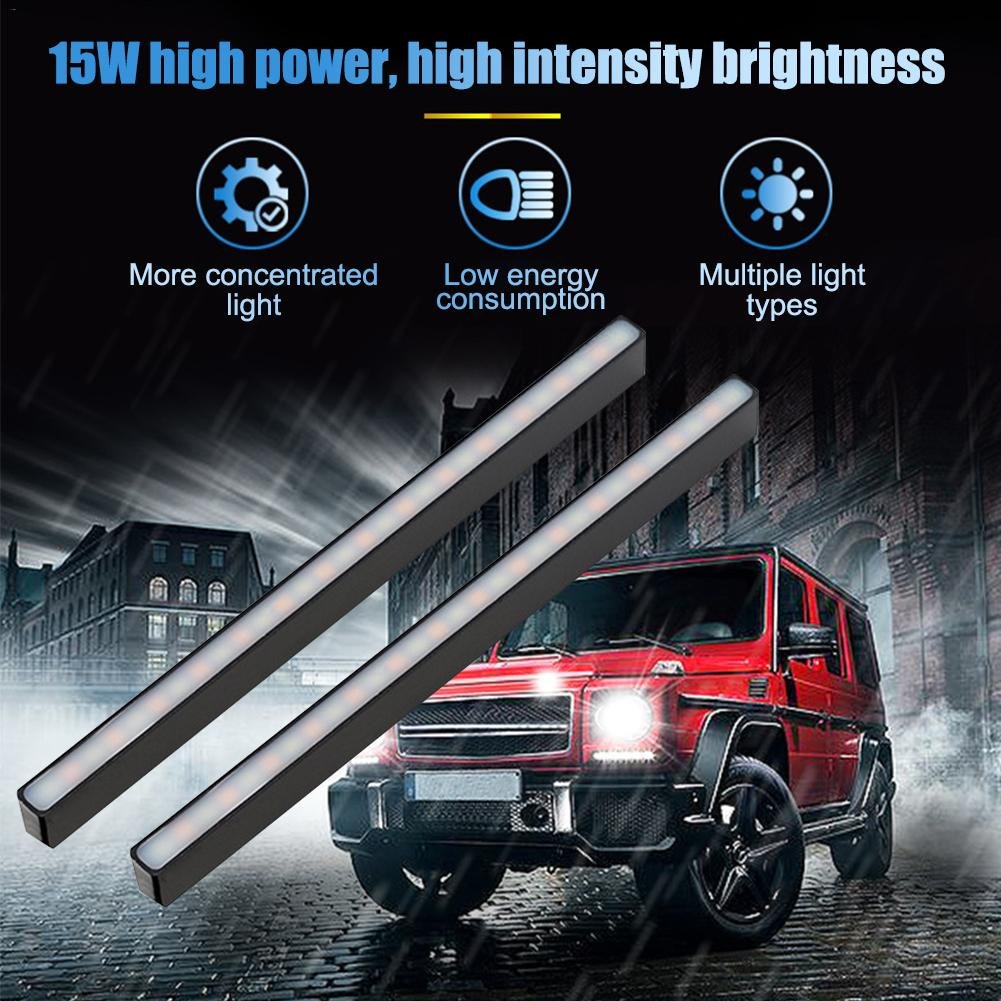 Mini Car Automotive Sequential Turn Signal Waterproof 12V LED Turning signal Light DRL Daytime Running ATV off Road LED Lights