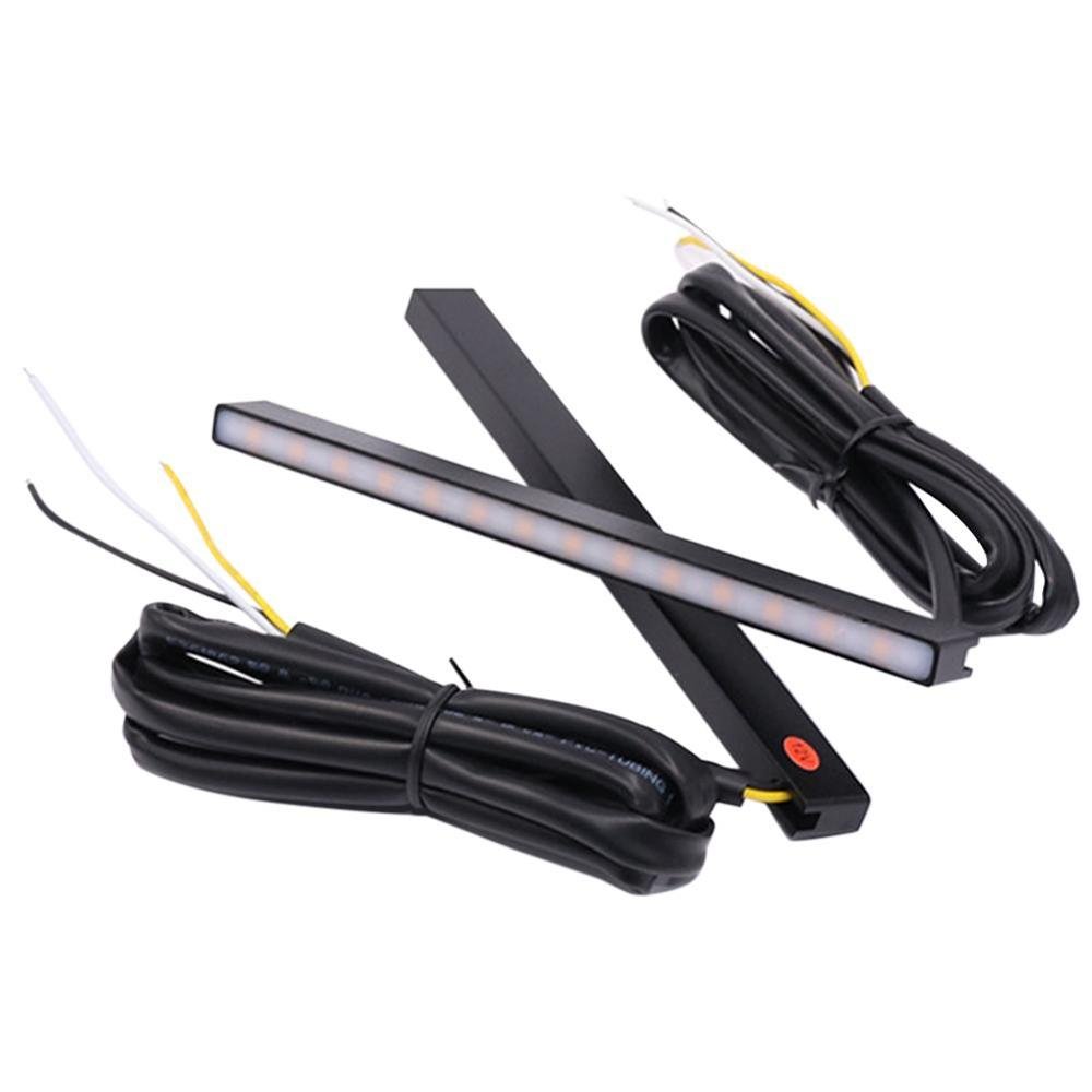 Mini Car Automotive Sequential Turn Signal Waterproof 12V LED Turning signal Light DRL Daytime Running ATV off Road LED Lights