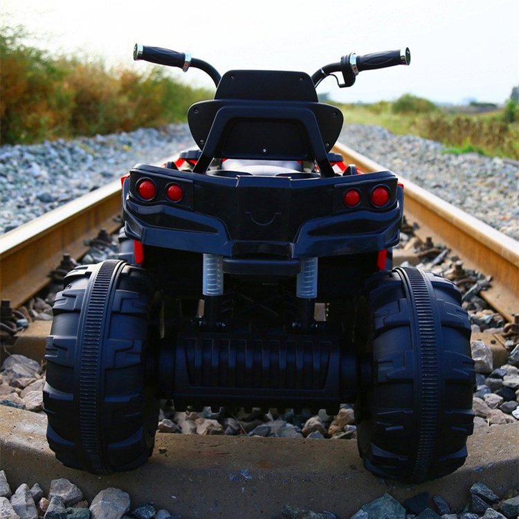 New 12V Electric ATV Car Toy for Kids Aged 2-10 Remote Drive RC Car with Big 4-Wheel Design Power Ride for Boys and Girls