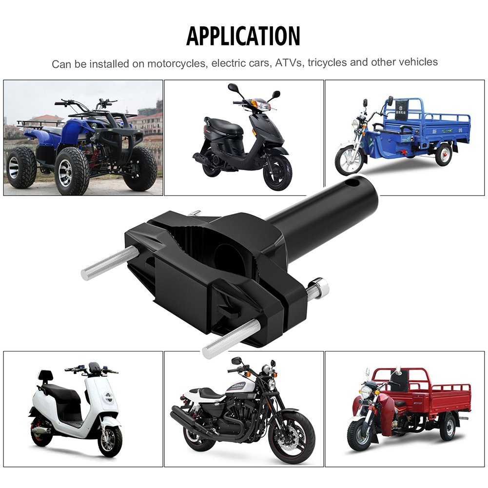 Motorcycle Headlight Mounting Bracket Motorcycle Bumper Modified Shock-Absorbing Spotlight Fixing Bracket Wear-Resistant
