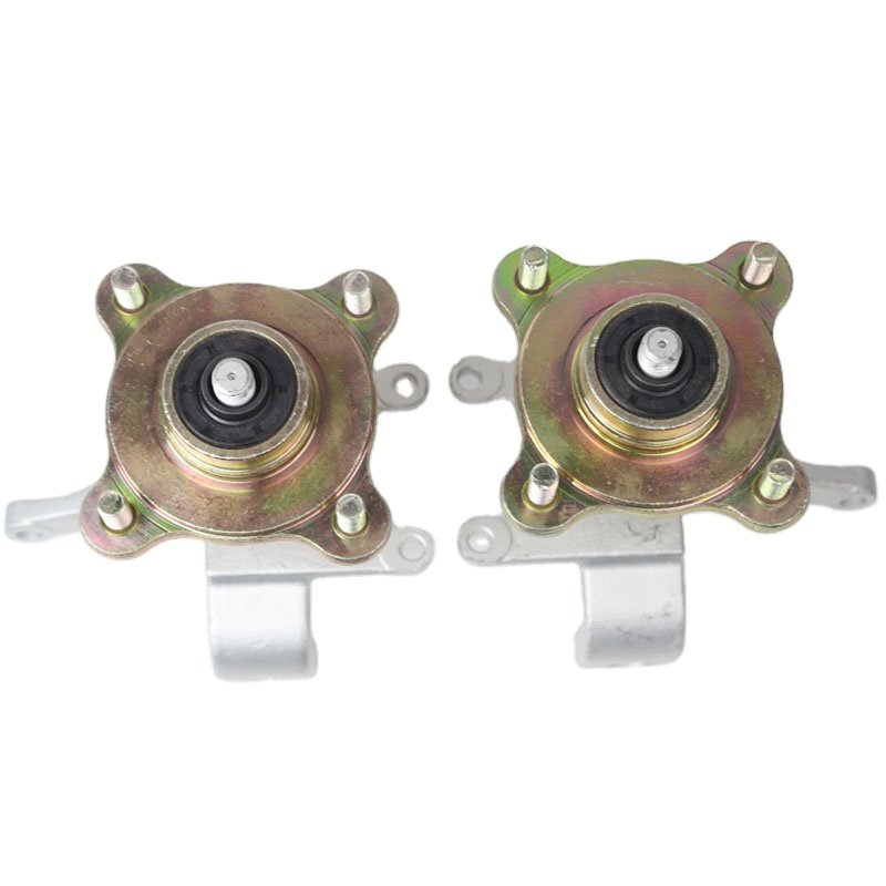 4 Stud Front Wheel Hub Bearing Flange Steering Knuckle Spindle for China ATV Karting UTV Quad Bike Part