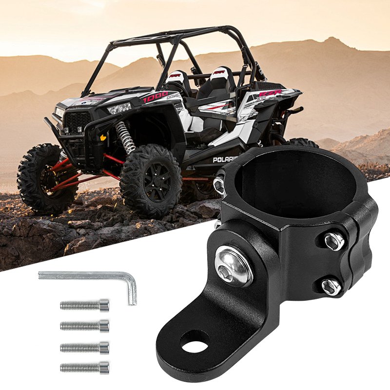 Flag Mounting Bracket Kits Whip Light Flag Mount Bracket for 1.75" UTV Whip Light Mount for Maverick X3 ATV UTV RZR