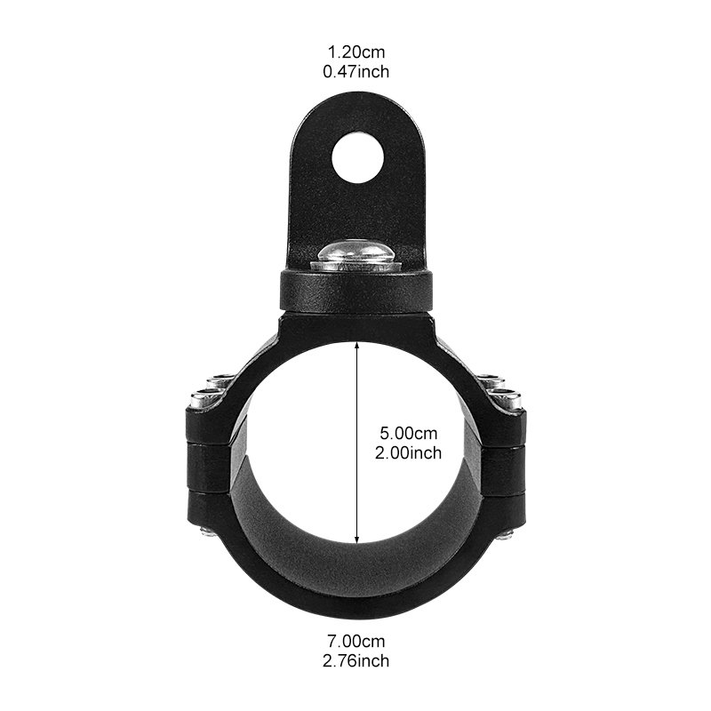 Flag Mounting Bracket Kits Whip Light Flag Mount Bracket for 1.75" UTV Whip Light Mount for Maverick X3 ATV UTV RZR