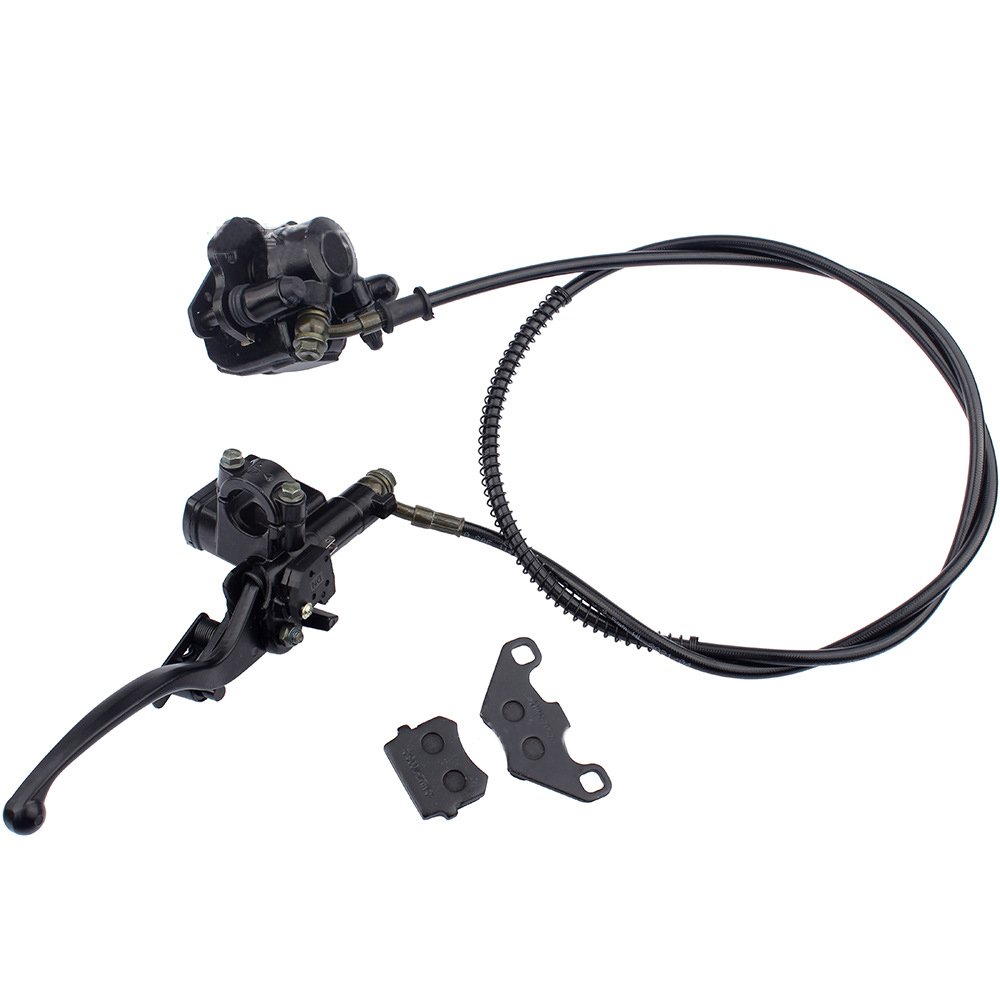 GY6 150 125 TANK 200 ZUMA ATV Four-wheel Beach Bike Accessories Handbrake Upper Lower Brake Pumps Disc Brake Assembly Brake Pads