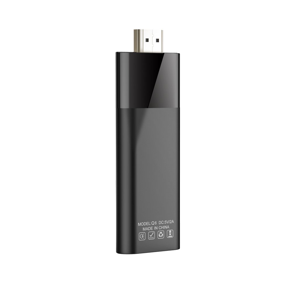 2024 Factory Q6 TV Stick 4K Android 10 Atv Allwinner H313 1GB 2GB RAM 8GB 16GB ROM Dual Wifi BT Smart Fire TV Stick Set-Top Box