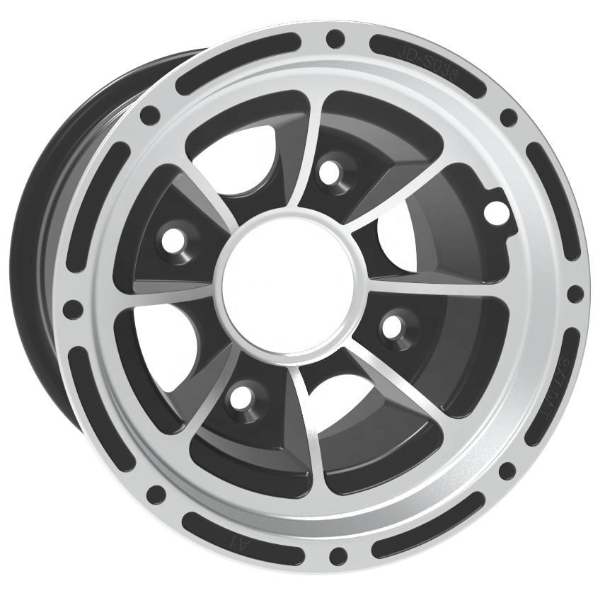 Custom Bearing Wheel Hub ATV Aluminum Rims for Golf Cart Four Wheel Beach Buggy Motorcycle