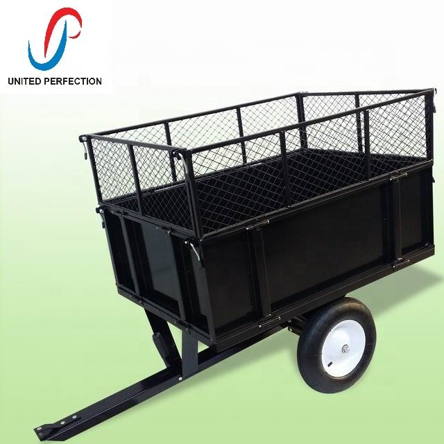 Professional Factory-Promoted Best ATV Trailer With Off-Road Wheels Dump Cart Garden Accessible at Good Price