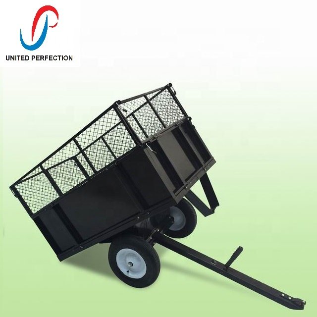 Professional Factory-Promoted Best ATV Trailer With Off-Road Wheels Dump Cart Garden Accessible at Good Price