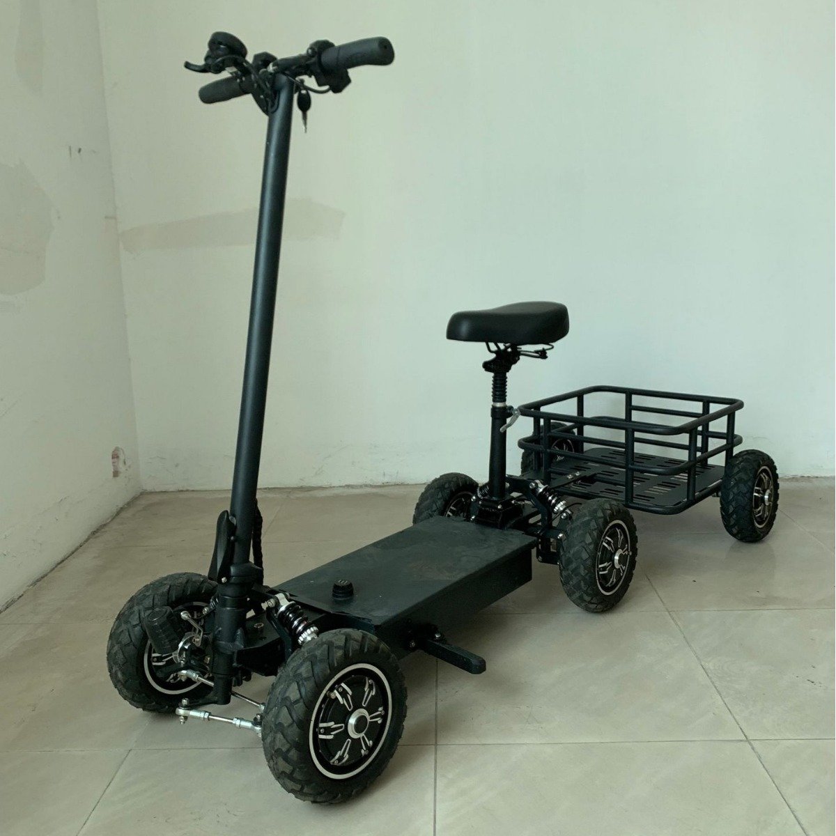 4 Wheel 2000W Dual Motors Drive Electric Scooter ATV 4x4 Electric Vehicle Golf Cart