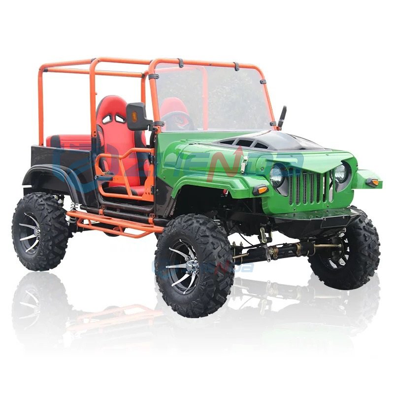 2025 Street Legal Electric Mini Jeep With Cargo Cheap Price Jeep ATV for Sale With CE Certification