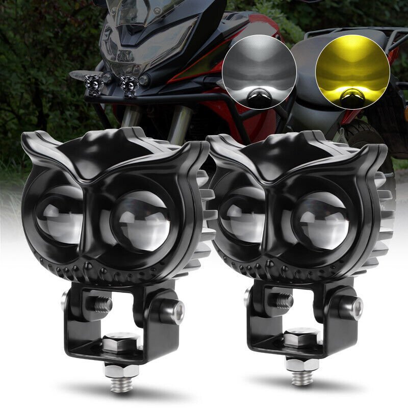Off 12V-24V Retrofit Lamp 20W Owl LED Work Light Bar for Motorcycle Truck Boat 4x4 Atv LED Spotlight OffRoad Driving Fog Lights