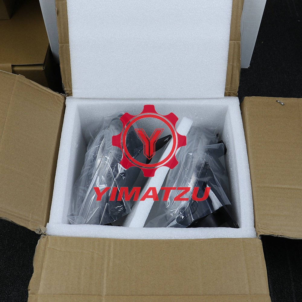 For Yamaha Raptor 700 350 YFZ 450 YFZ450 Wolverine Right /Left Headlight Lens Assembly WM-ATV28 ATV/UTV Parts & Accessories