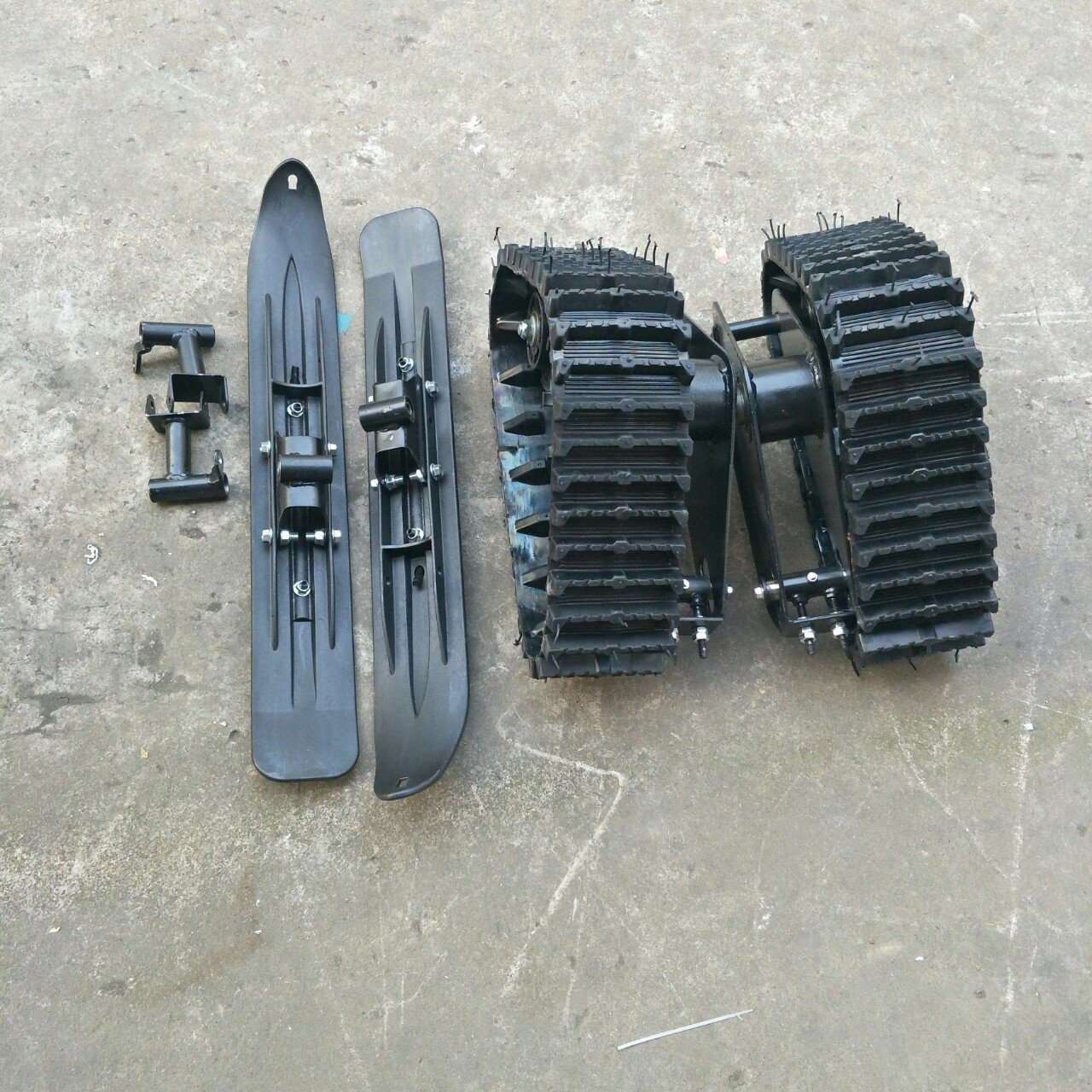 ATV Track Assembly Electric Sand Snow Track System Caterpillar for Go Kart UTV Buggy Karting Quad Snowmobile