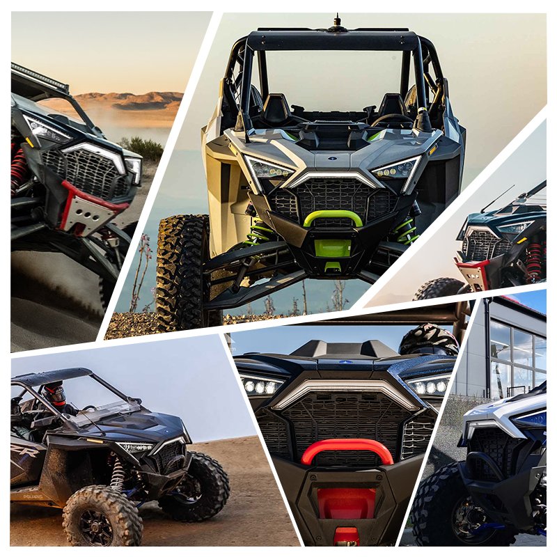 NEW ARRIVAL ATV UTV Accessories APP Chasing /W/Amber Turn Signals UTV ATV RZR PRO XP Front Accent Light Kit