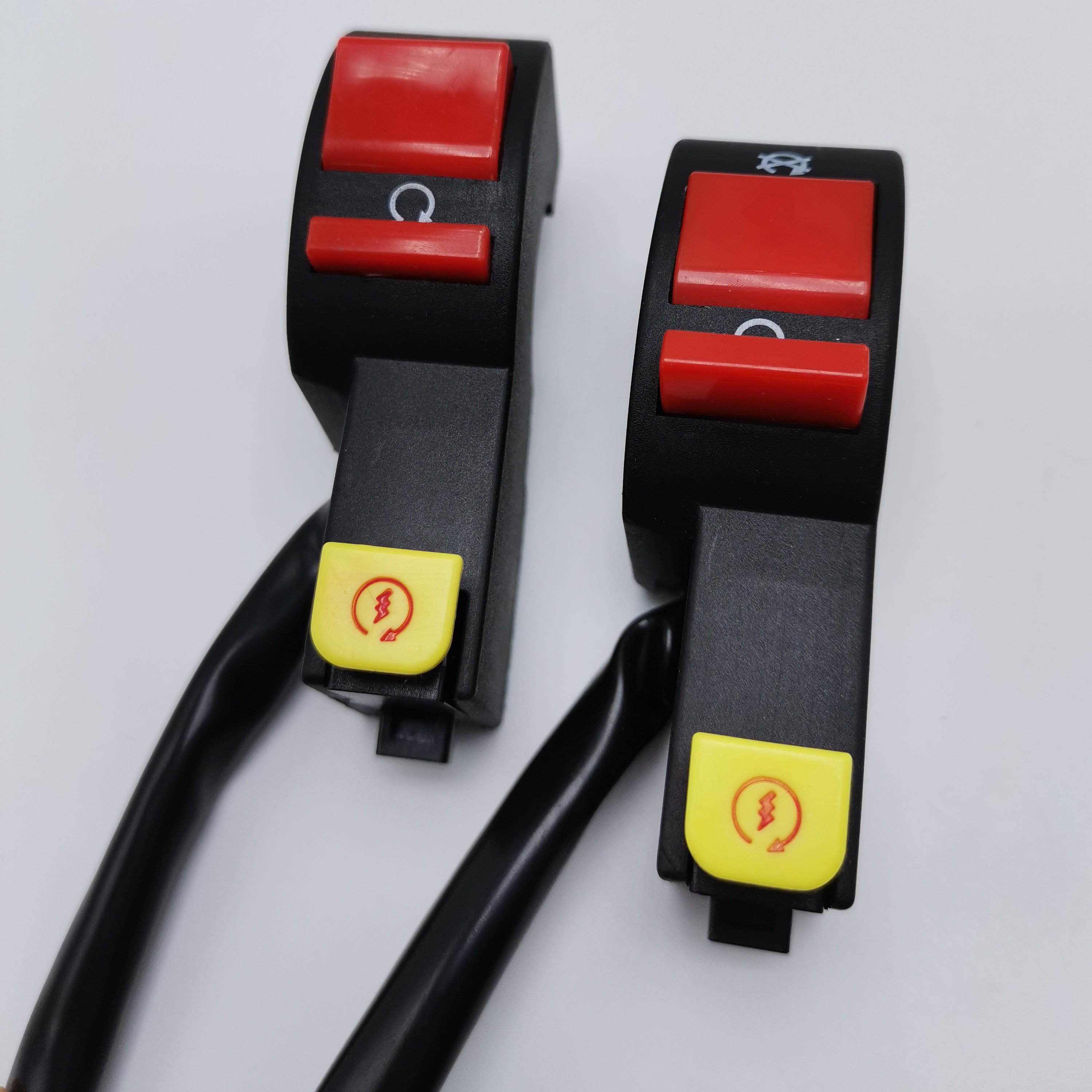 Light Switch Atv Handlebar Switch 12V Motorcycle Handlebar on Off Motocross Start Stop Switches