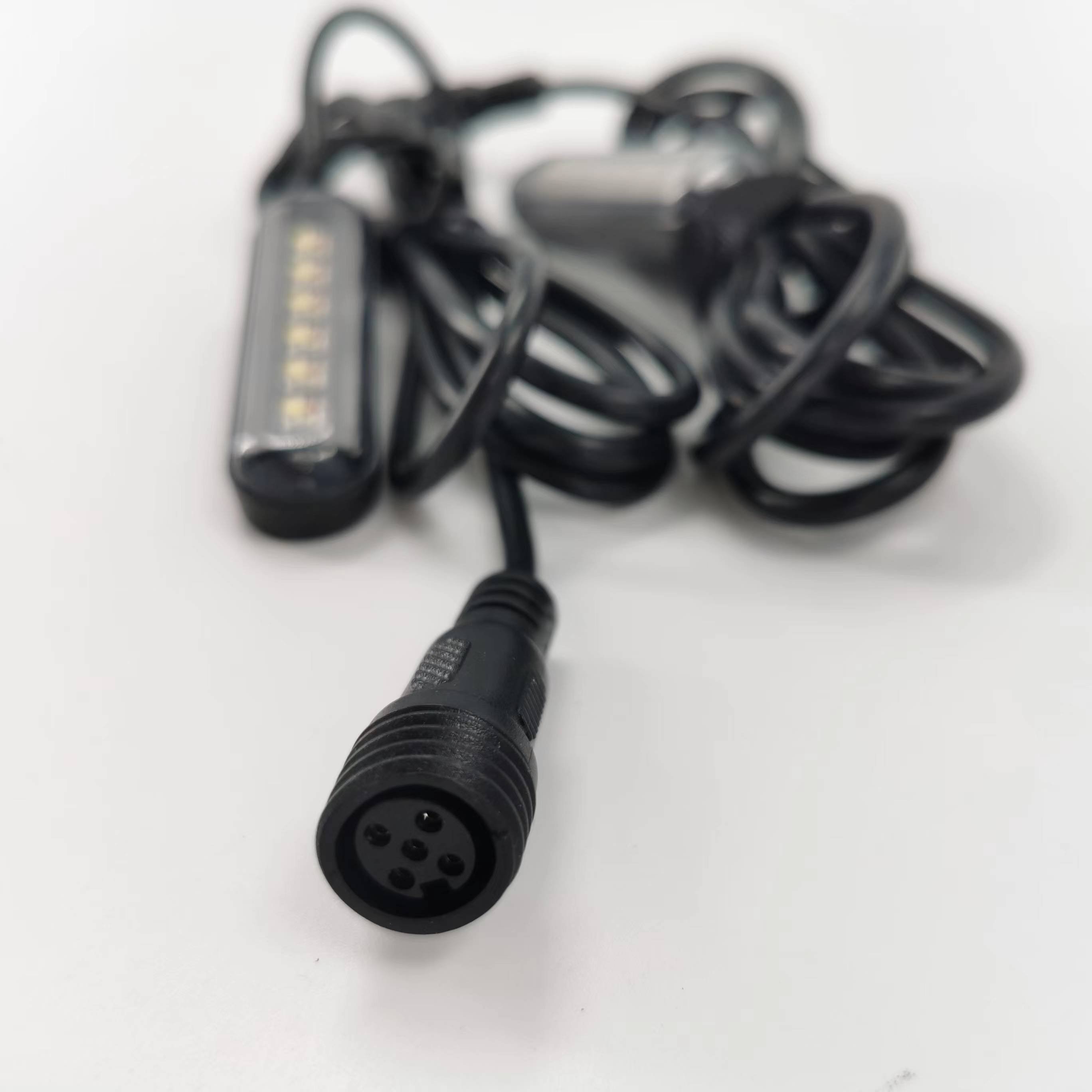 Kingshowstar Latest Magnetic No Need to Install Led Rock Light Pure White for Truck Off-road SUV ATV